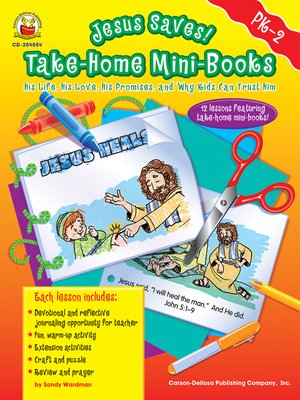 cover image of Jesus Saves! Take-Home Mini-Books
